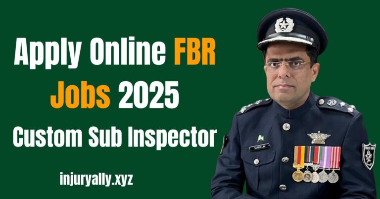 FBR Jobs 2025 provide you with an opportunity to become a part of the Custom Sub Inspector.