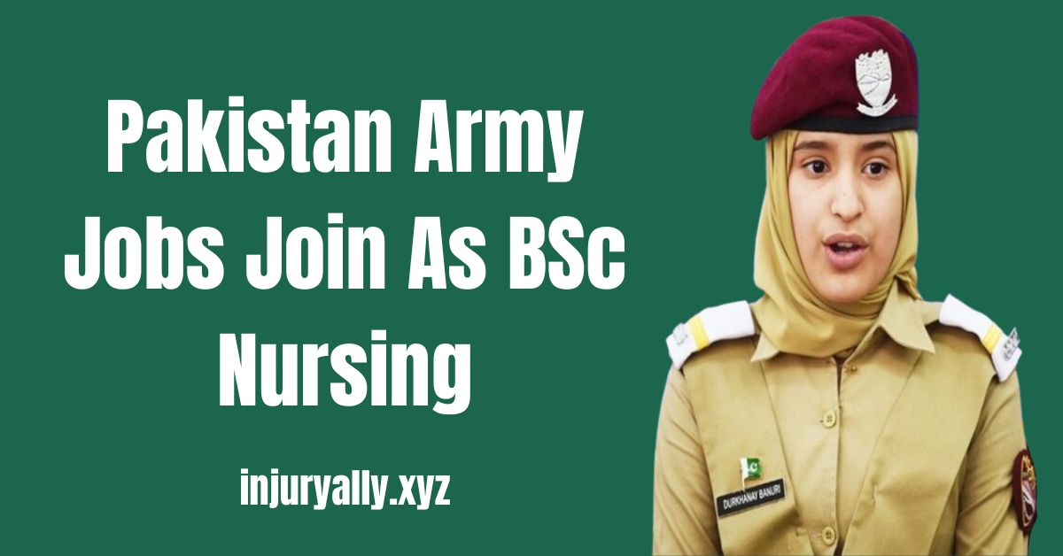 Pakistan Army is providing the AFNS BSc Nursing 2025 program.