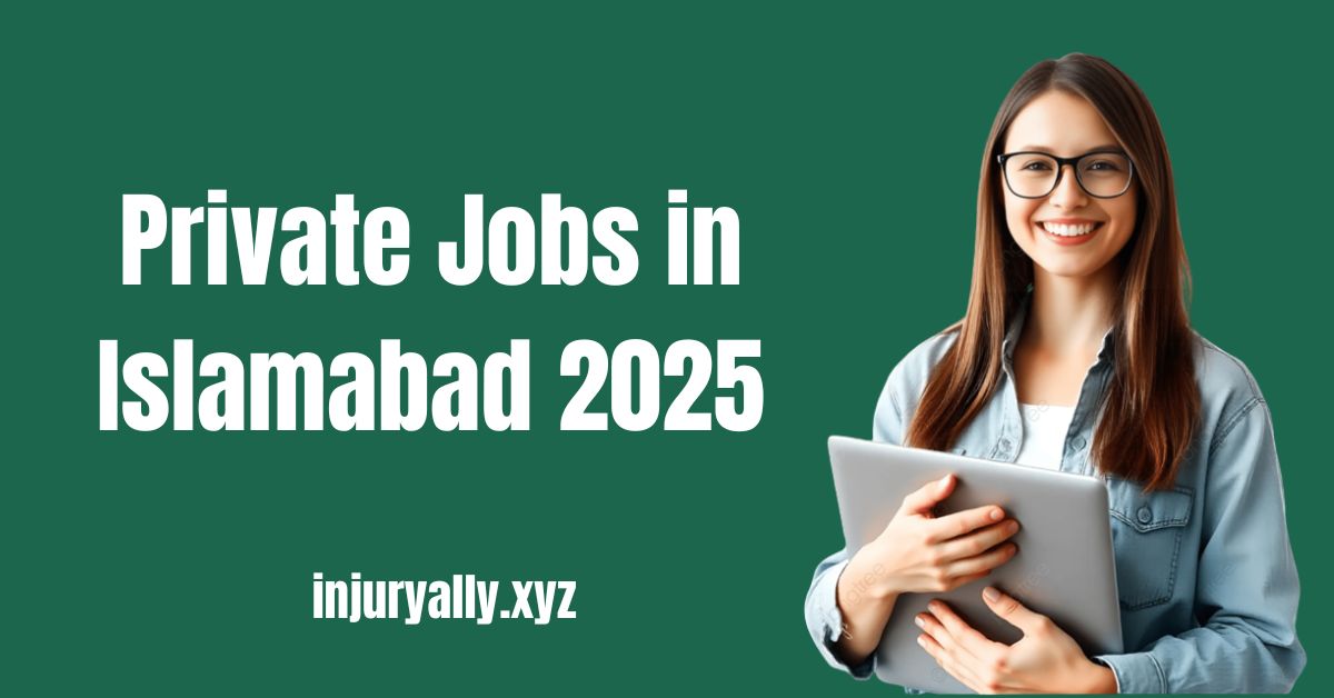 high-paying private jobs in Islamabad 2025.